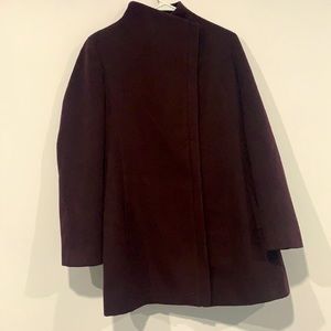 Gorgeous Burgundy Andrew Marc Wool Coat